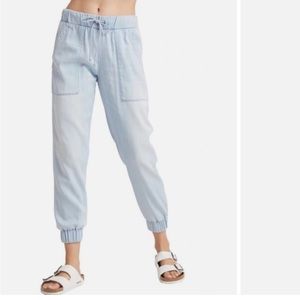 Bella Dahl Pocket Joggers Sky Blue L